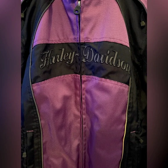 Women’s Harley Davidson Biker Jacket Size Large